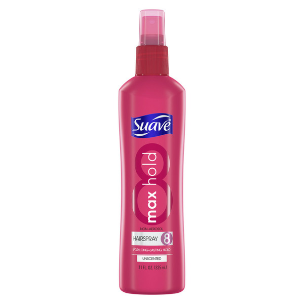 Suave Unscented Non Aerosol Hairspray Max Hold