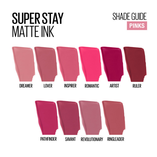Maybelline Matte Ink™ Liquid Lipstick, Lip Makeup, Lover - Image 5