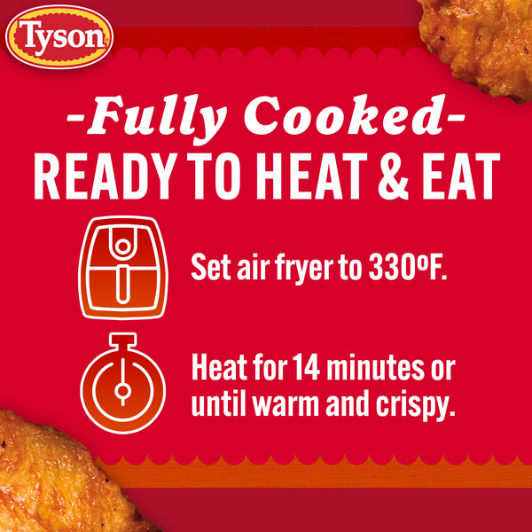 Tyson Any'tizers Bone In Buffalo Chicken Hot Wings Frozen - Image 4