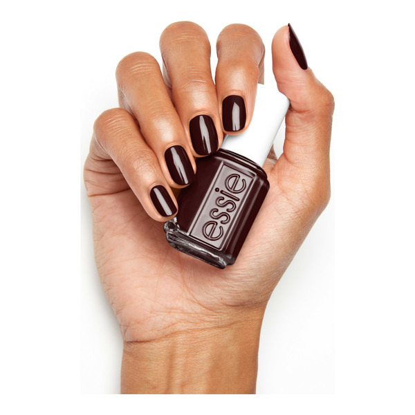 essie salon-quality nail polish, vegan, deep blood red, Wicked - Image 8