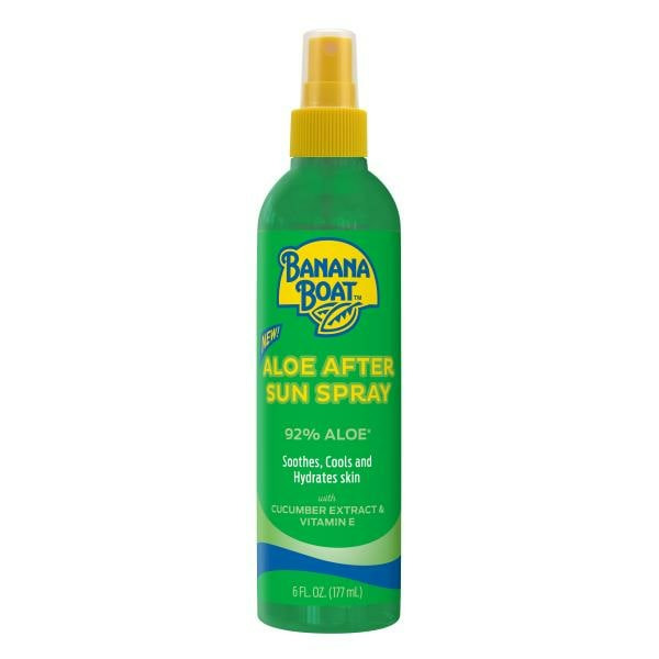 Banana Boat Aloe Spray with Cucumber Extract and Vitamin E