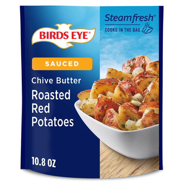 Birds Eye Steamfresh Roasted Red Potatoes with Chive Butter Sauce, Frozen Vegetables