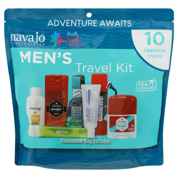 Salute! Travel Kit, Adventure Awaits, Men's