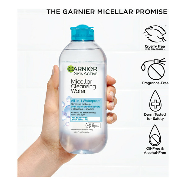 Garnier SkinActive Micellar Cleansing Water All-in-1 Waterproof - Image 6