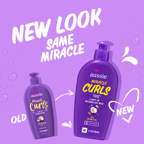 Aussie Miracle Curls Detangling Milk - Image 2