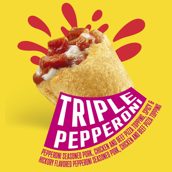 Totino's Pizza Rolls Triple Pepperoni Flavored Frozen Snacks - Image 2