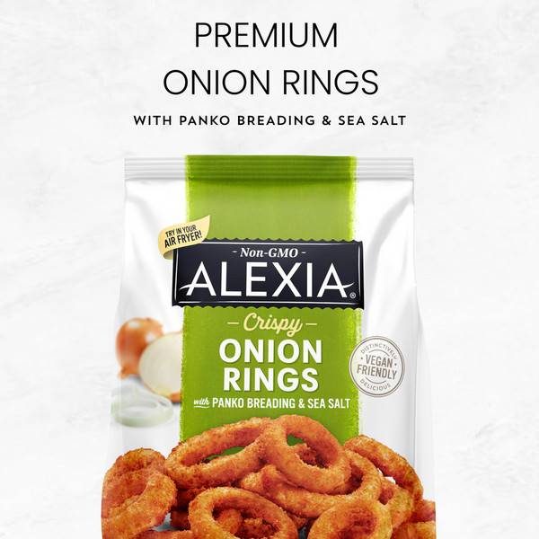 Alexia Onion Rings, with Panko Breading & Sea Salt, Crispy - Image 3