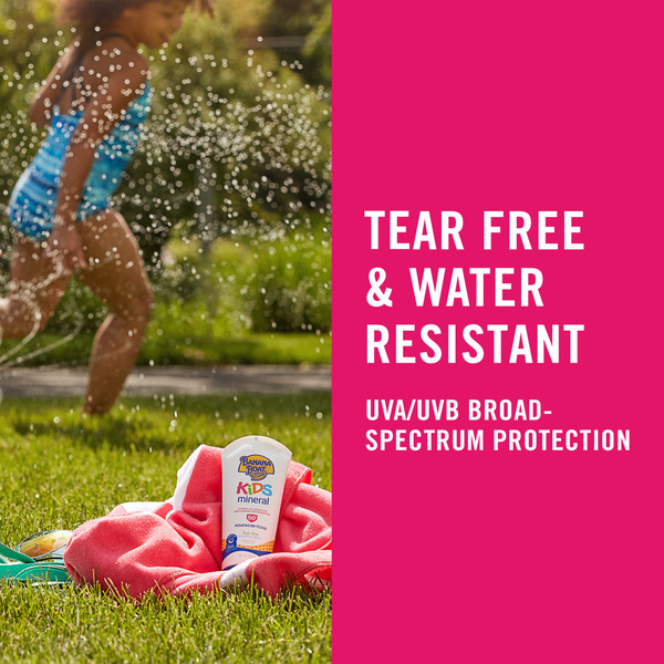 Banana Boat Simply Protect Mineral-Based Sunscreen Lotion for Kids Tear Free Fewer Ingredients - Image 2