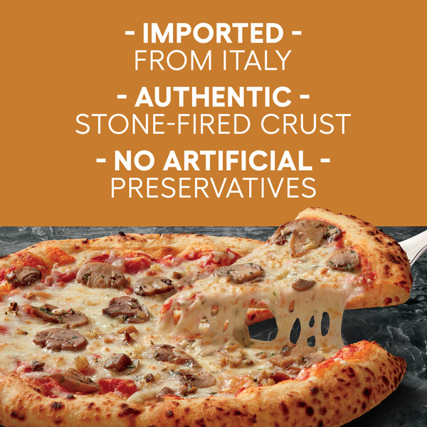 Newman's Own Roasted Garlic & Mushroom Stone-Fired Crust Pizza - Image 2