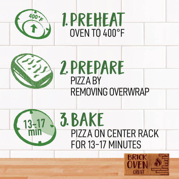 Freschetta Five Cheese Brick Oven Crust Frozen Pizza - Image 4