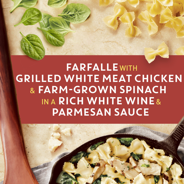 Bertolli Chicken Florentine & Farfalle, Frozen Meal - Image 2
