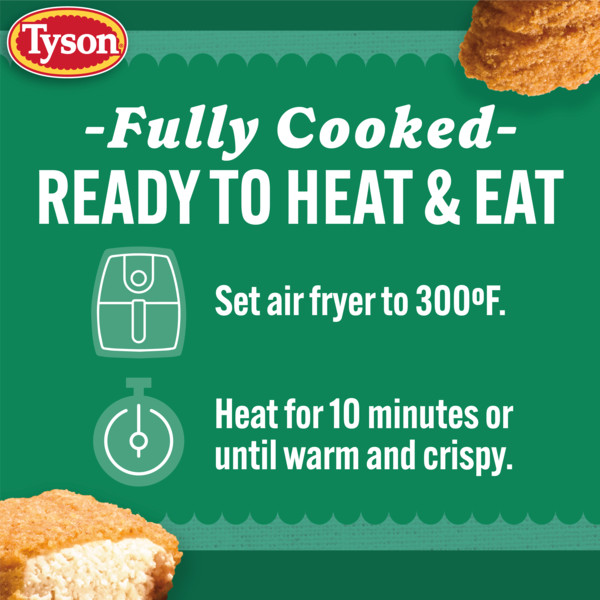 Tyson Frozen Baked Chicken Breast Nuggets, 25 oz - Image 5