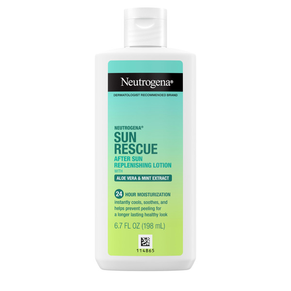 Neutrogena Sun Rescue Replenishing Lotion with Aloe Vera, 6.7 Oz