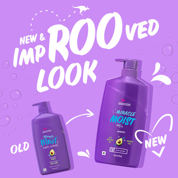 Aussie Miracle Moist Shampoo - Image 2