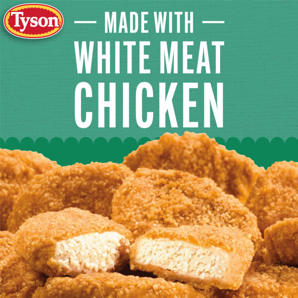 Tyson Frozen Baked Chicken Breast Nuggets, 25 oz - Image 6