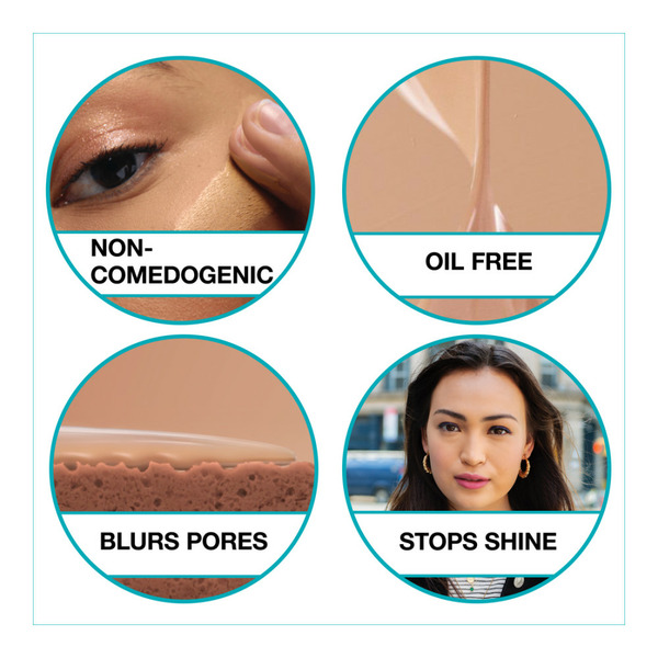 Maybelline Matte + Poreless Liquid Foundation Makeup, Creamy Beige - Image 5