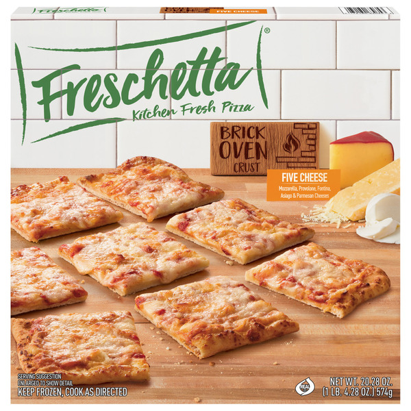 Freschetta Five Cheese Brick Oven Crust Frozen Pizza