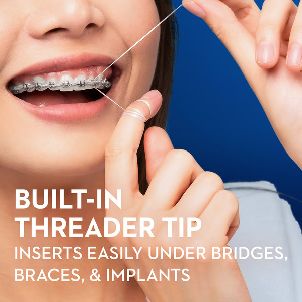 Oral-B Original Glide Pro-Health Threader Dental Floss for Bridges, Braces and Implants - Image 4