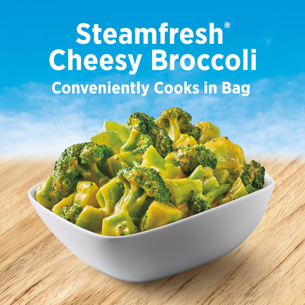 Birds Eye Steamfresh Sauced Cheesy Broccoli, Frozen Vegetables - Image 2