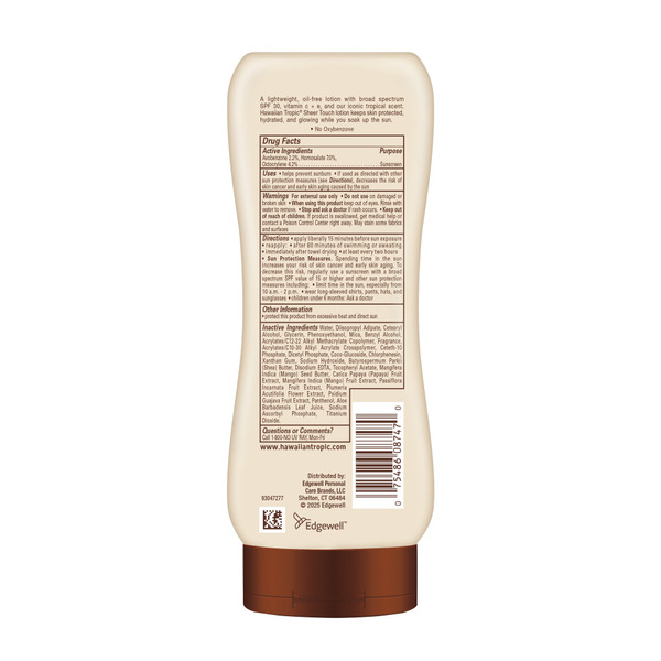 Hawaiian Tropic Sheer Touch Ultra Radiance Lotion Sunscreen Broad Spectrum - Image 4