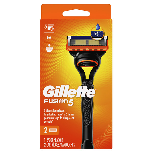 Gillette Fusion5 Shaving Razor for Men, Razor Handle - Image 7