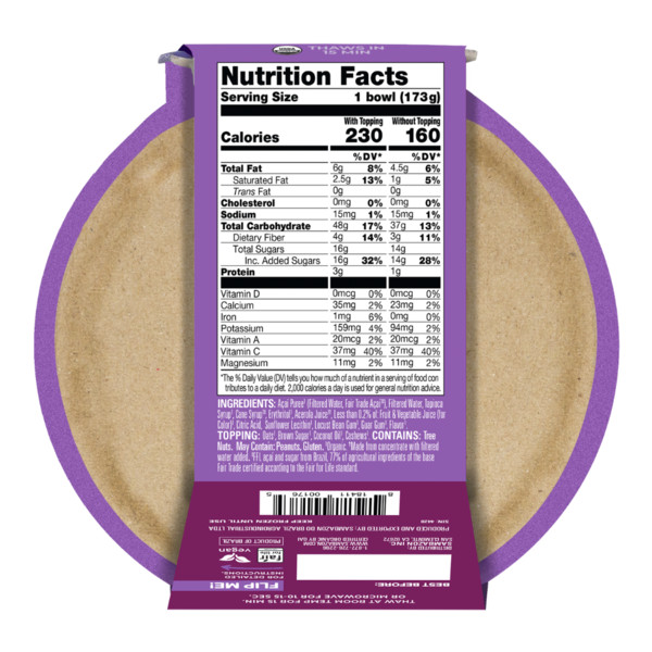 Sambazon Amazon Superberry Frozen Açaí Bowl - Image 2