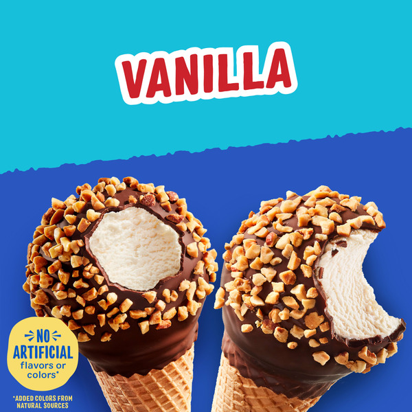 Drumstick Vanilla Frozen Dairy Dessert Cones - Image 2