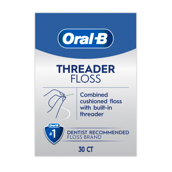Oral-B Original Glide Pro-Health Threader Dental Floss for Bridges, Braces and Implants - Image 7