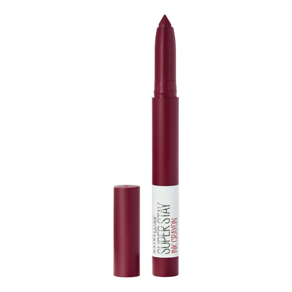 Maybelline Ink Crayon Lipstick, Matte Longwear Lipstick Makeup, Make It Happen
