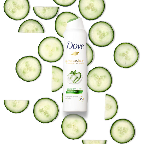 Dove Antiperspirant Deodorant Dry Spray Cool Essentials - Image 5