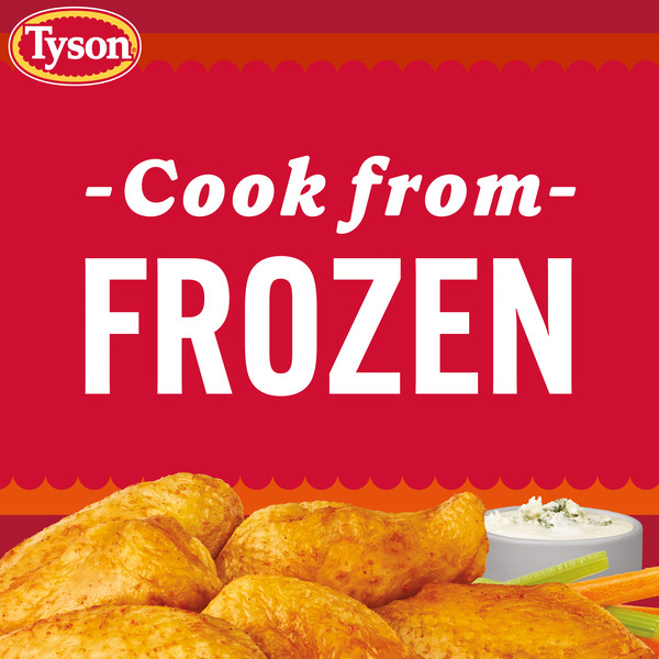 Tyson Uncooked Buffalo Style Chicken Wings, Frozen - Image 3
