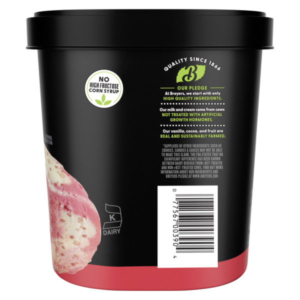 Breyers Frozen Dairy Dessert Strawberry Shortcake - Image 3