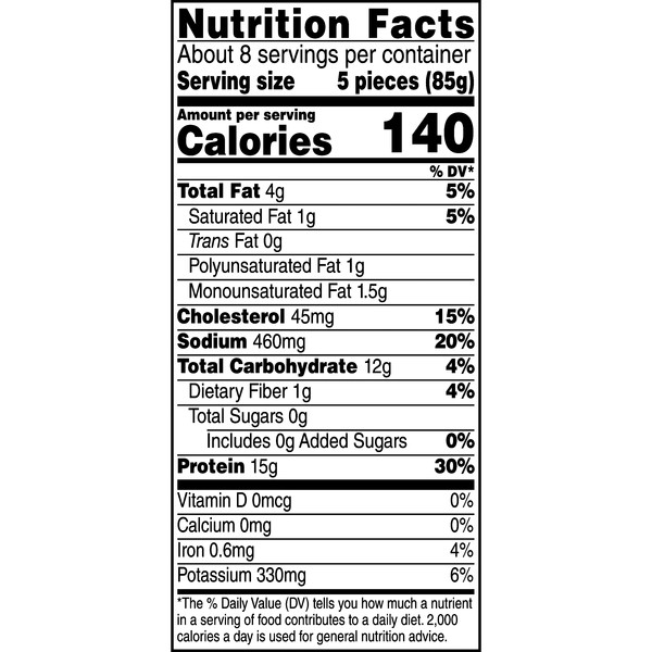 Tyson Frozen Baked Chicken Breast Nuggets, 25 oz - Image 8