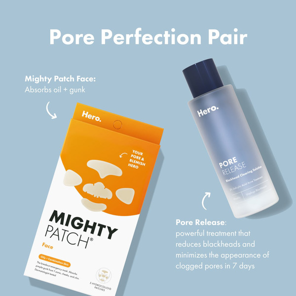 Hero Cosmetics Mighty Patch Mighty Patch Face, XL Hydrocolloid Face Mask for Acne - Image 8