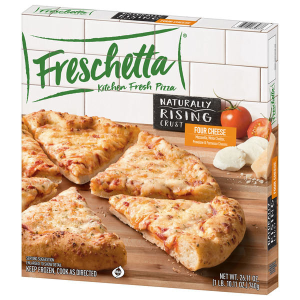 Freschetta Naturally Rising Crust Four Cheese Pizza - Image 8