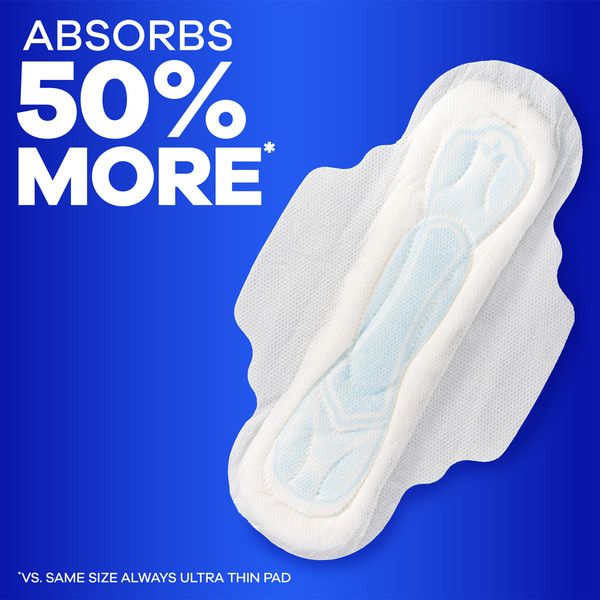 Always Maxi Pads with Wings, Size 2 - Image 3