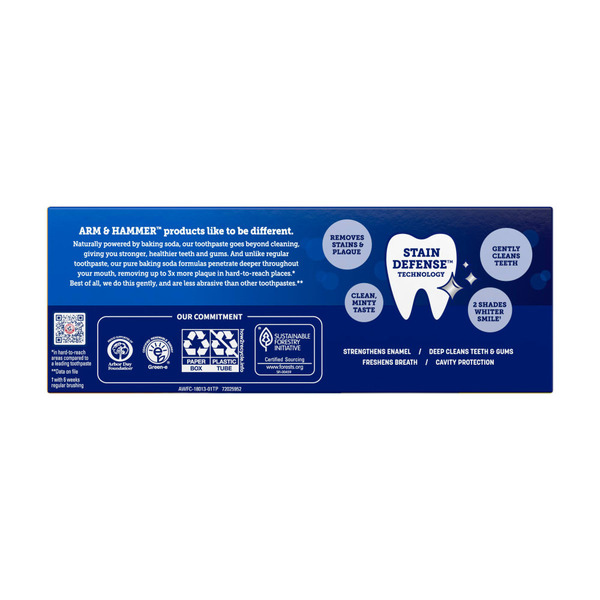 Arm & Hammer Advanced White Extreme Whitening Toothpaste - Image 2