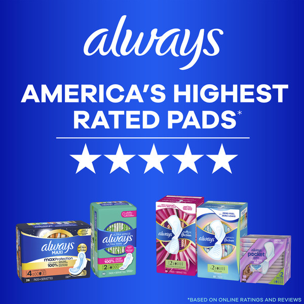 Always Maxi Pads without Wings, Size 2 - Image 10