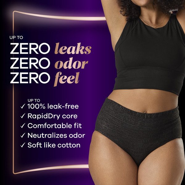 Always Discreet Discreet Boutique Underwear, S/M - Image 2