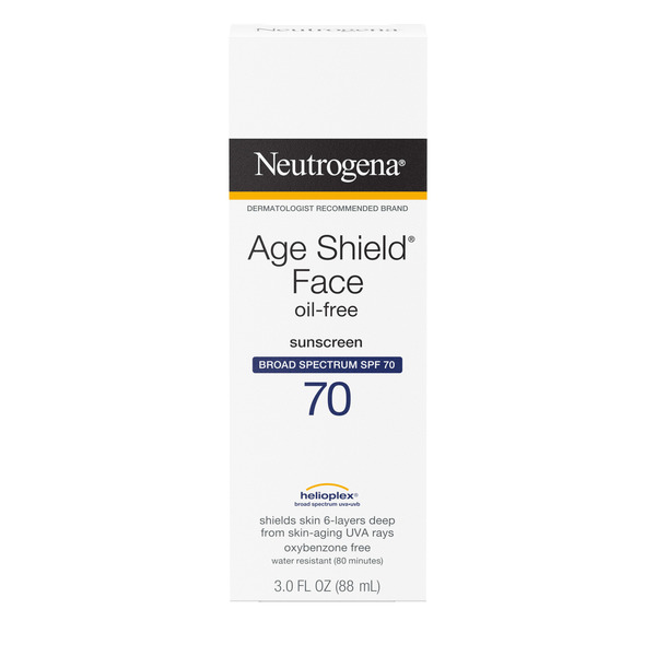 Neutrogena Age Shield Face Oil-Free Sunscreen SPF 70, 3 fl. oz
