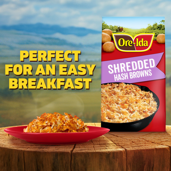Ore-Ida Shredded Hash Brown Potatoes Frozen Food Snacks - Image 3