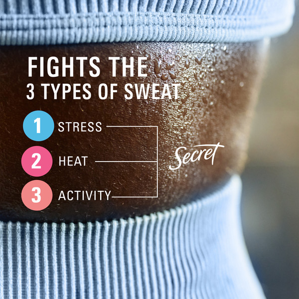 Secret Clinical Strength Invisible Solid Women's Antiperspirant & Deodorant Stress Response - Image 6