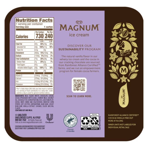 Magnum Ice Cream Bars Double Chocolate - Image 2
