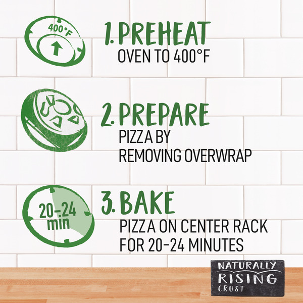 Freschetta Canadian Bacon and Pineapple Naturally Rising Crust Frozen Pizza - Image 4