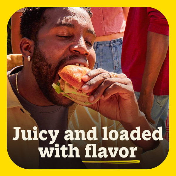 Butterball Sweet Onion Seasoned Frozen Turkey Burgers - Image 4