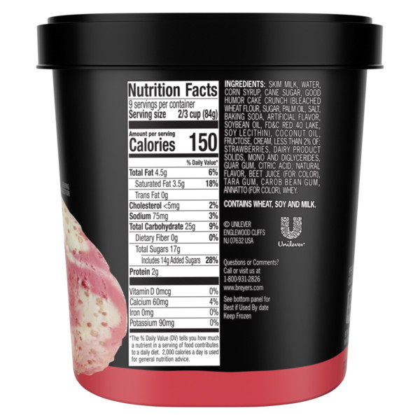 Breyers Frozen Dairy Dessert Strawberry Shortcake - Image 4