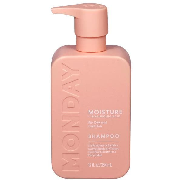 MONDAY HAIRCARE MOISTURE Shampoo with Hyaluronic Acid & Shea Butter for Dry & Dull Hair 354 mL