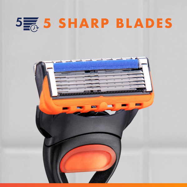 Gillette Fusion5 Shaving Razor for Men, Razor Handle - Image 4