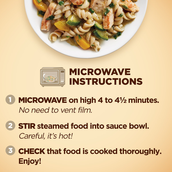 Healthy Choice Café Steamers Grilled Chicken Pesto With Vegetables, Frozen Meal - Image 5