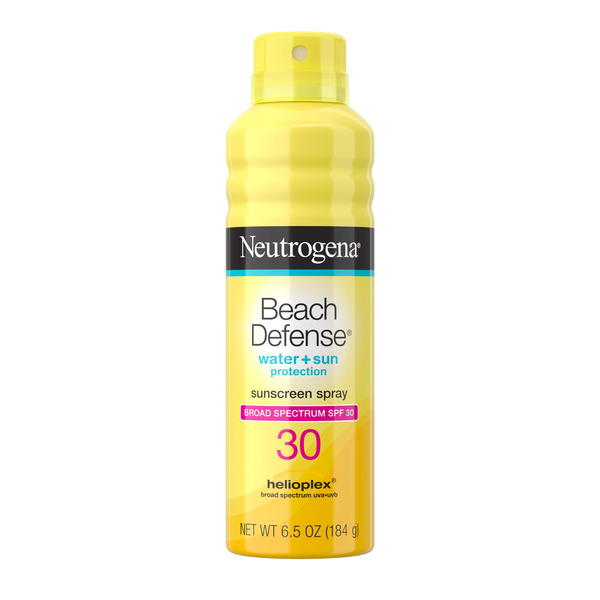 Neutrogena Beach Defense Body Sunscreen Spray, SPF 30, 6.5 oz